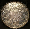 Mildenhall Treasure Roman tableware silver Great Neptune Dish with relief musical & dancing figures 60.5cm diameter at British Museum. London, United Kingdom