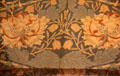 Honeysuckle block printed linen by William Morris & printed by Thomas Wardle at Morris Gallery. London, United Kingdom.