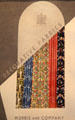Morris & Co swatch catalog at Morris Gallery. London, United Kingdom.