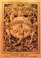 Solidarity of Labour poster by Walter Crane at Morris Gallery. London, United Kingdom.