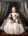 Prince Charles, later King Charles II portrait at National Portrait Gallery. London, United Kingdom.