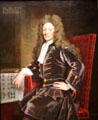 Sir Christopher Wren architect portrait by Sir Godfrey Kneller at National Portrait Gallery. London, United Kingdom