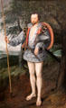 Captain Thomas Lee portrait by Marcus Gheeraerts of London at Tate Britain. London, United Kingdom.