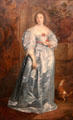 A lady of the Spencer Family portrait by Anthony van Dyck at Tate Britain. London, United Kingdom.