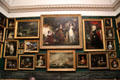 Gallery of British paintings at Tate Britain. London, United Kingdom.