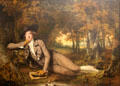 Sir Brooke Boothby portrait by Joseph Wright of Derby at Tate Britain. London, United Kingdom.