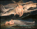 Pity based on scene from Shakespeare's Macbeth painting by William Blake at Tate Britain. London, United Kingdom.