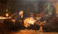 The Doctor painting by Luke Fildes at Tate Britain. London, United Kingdom.