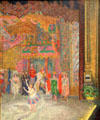 Rule Britannia captures theater performance painting by Spencer Gore at Tate Britain. London, United Kingdom.