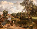 Scene on a Navigable River painting by John Constable at Tate Britain. London, United Kingdom.