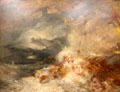 Disaster at Sea painting by Joseph Mallord William Turner at Tate Britain. London, United Kingdom.