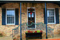 Heritage brick house with modest staircase. Mobile, AL.