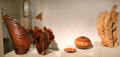 Modern wood carving collection at Mobile Museum of Art. Mobile, AL.