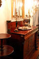 Dining room sideboard at Bragg-Mitchell Mansion. Mobile, AL.