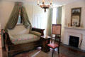 Sleigh bed in Napoleonic style at Conde-Charlotte Museum. Mobile, AL.