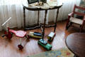Toys at Clinton Birthplace Home. Hope, AR.