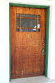 Front door of Corbett House at Tucson Museum of Art. Tucson, AZ.