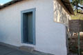 Romero House which includes section of original Presidio wall on campus of Tucson Museum of Art. Tucson, AZ.