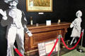 Bar from Tombstone's Bird Cage Saloon at Arizona History Museum. Tucson, AZ.