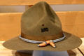 U.S. Army campaign hat at Arizona History Museum. Tucson, AZ.
