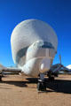 Nose of Aero Spacelines Super Guppy B-377SG cargo transport used by NASA at Pima Air & Space Museum. Tucson, AZ.