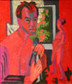 Portrait of the Sculptor, Scherer by Ernst Ludwig Kirchner at University of Arizona Museum of Art. Tucson, AZ.