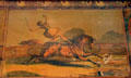 Lithographed circus poster with bareback horse female acrobat at Bird Cage Theatre. Tombstone, AZ.