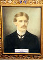 Portrait of Dr. Hughart a Tombstone Doctor at Bird Cage Theatre. Tombstone, AZ.