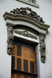 Window surround detail of Leland Stanford Mansion. Sacramento, CA.