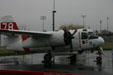 Propeller patrol plane at Aerospace Museum of California. Sacramento, CA.