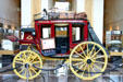 Wells Fargo & Company Concord coach in lobby of Wells Fargo Center. Sacramento, CA.