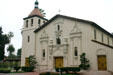 Santa Clara de Asis Mission on campus of University of Santa Clara. San Jose, CA