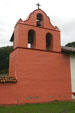 La Purisima Mission bell tower. Lompoc, CA