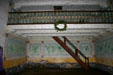 Rear balcony of La Purisima Mission church. Lompoc, CA.