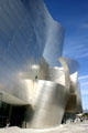 Freeform walls of Disney Concert Hall. Los Angeles, CA.
