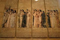 Paintings of saints in Our Lady of the Angels Cathedral. Los Angeles, CA.
