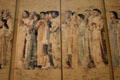 Paintings of saints in Our Lady of the Angels Cathedral. Los Angeles, CA.