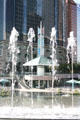 Fountains of California Plaza. Los Angeles, CA.