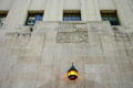 Art Deco reliefs of Los Angeles Public Library featuring philosophy & poetry. Los Angeles, CA.