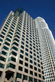801 Tower & 777 Tower on South Figueroa Street. Los Angeles, CA.