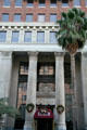 Entrance of Security Pacific Building. Long Beach, CA.