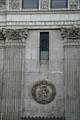 Neoclassical elements of Security Pacific Building. Long Beach, CA.