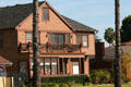 Shingled house in East Long Beach. Long Beach, CA.