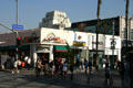 3rd Street Promenade with Art Deco Central Tower. Santa Monica, CA.