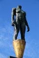 Female figure on Olympic Gateway at Memorial Coliseum. Los Angeles, CA