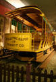 St Louis Car Co. electric streetcar at LA County Natural History Museum. Los Angeles, CA.