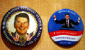 1984 Inaugural buttons at Reagan Museum. Simi Valley, CA.