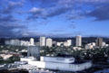Skyline from Century City north. Los Angeles, CA.