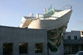 Side view of Beehive building. Culver City, CA.