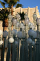 Urban Light cast-iron street lights at LACMA. Los Angeles, CA.
